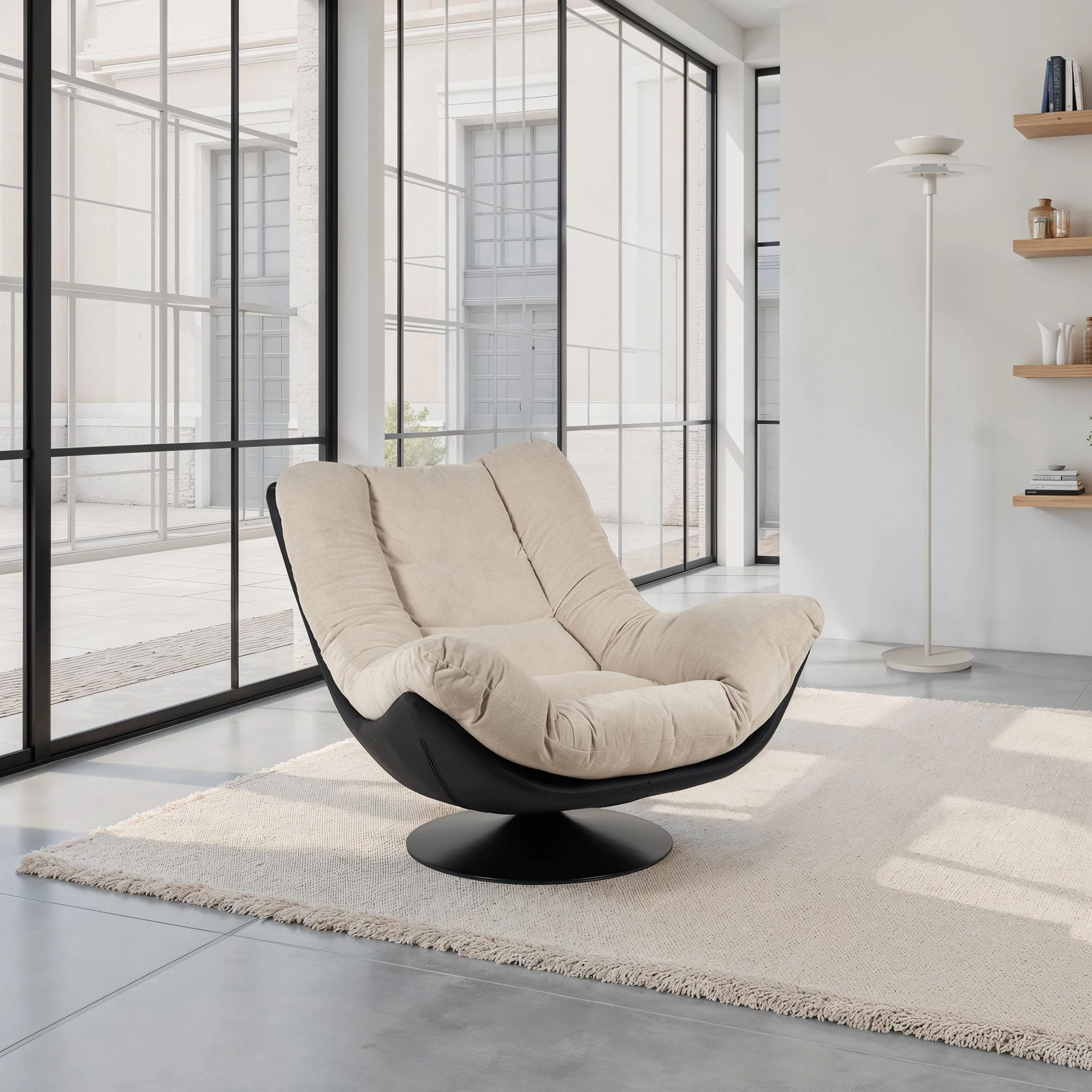 Sillón Roy giratorio 360º
